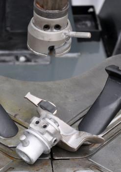 Reifenmontiermaschine GIULIANO S231 PAX Runflat Hilfsarm Reifenwechselmaschine